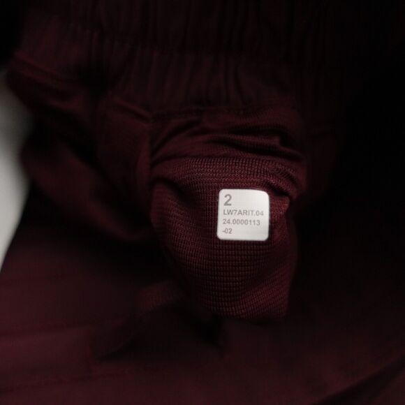 New Lululemon Size 2 Hotty Hot Shorts High Rise HR 4” Lined GARN Garnet - Picture 7 of 8